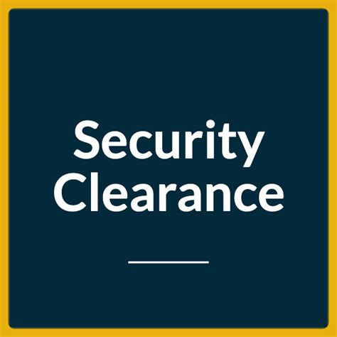 Navy Security Clearance Process