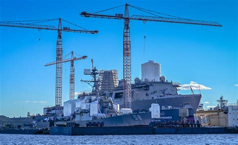 Navy Shipyard in Virginia