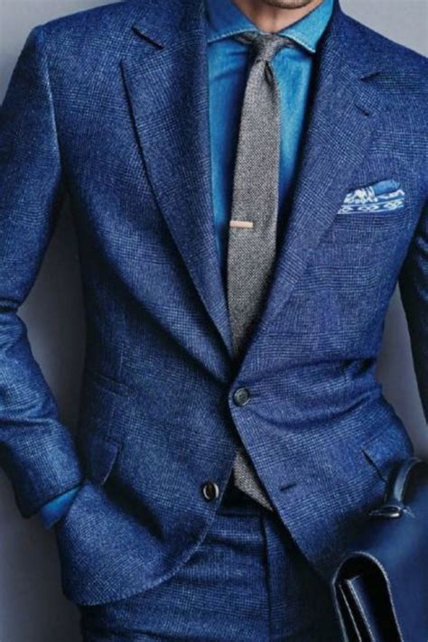 Navy suit textures