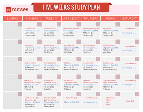 NCLEX study plans