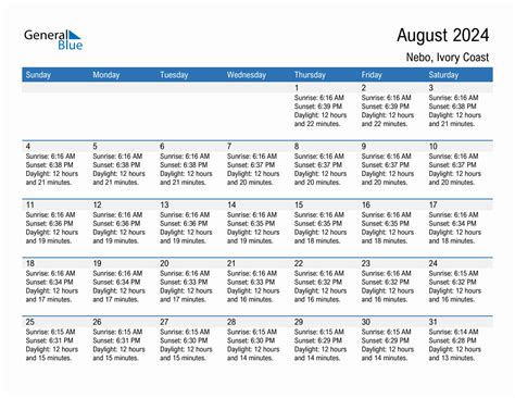 Nebo Calendar Features