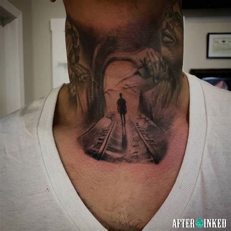 Neck tattoo aftercare