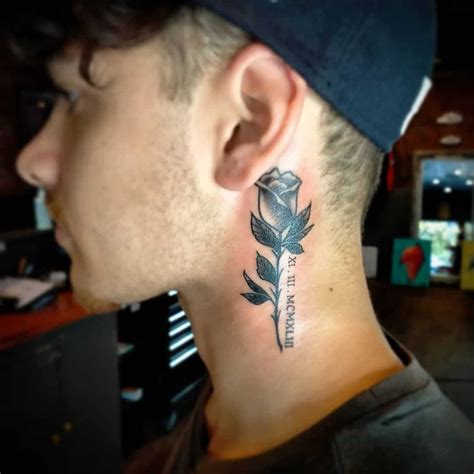 Neck tattoo designs for guys with quotes