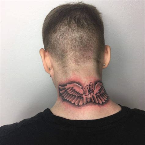 Neck tattoo placement for guys