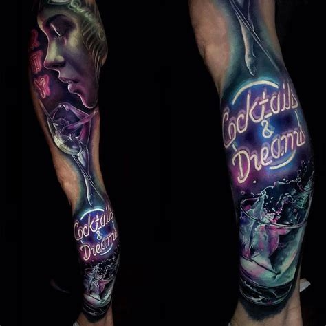 Neon Sign Tattoo Designs