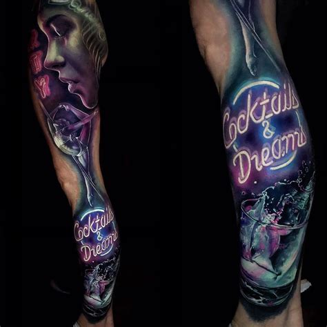 Neon Sign Tattoo Designs