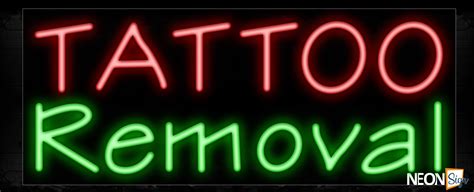 Neon Sign Tattoo Removal