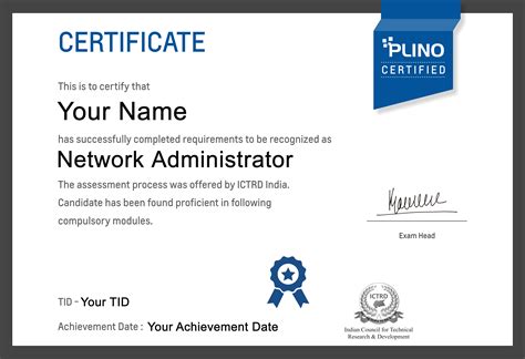 Network Administrator Certifications