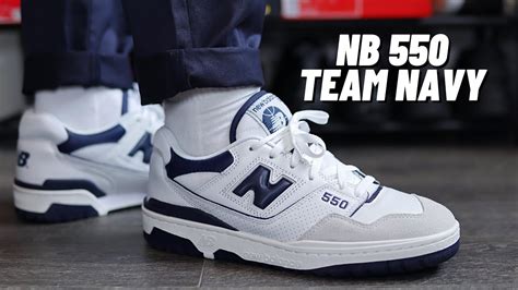 New Balance 550 Navy Style 1