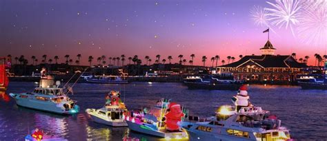 Newport Beach Christmas Boat Parade Lights