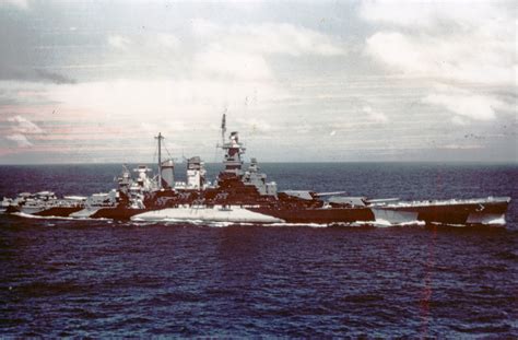 North Carolina Class Battleships in WWII