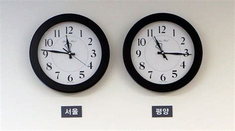 North Korea time difference