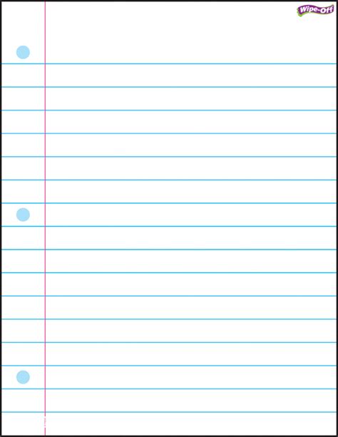 Notebook Papers for Writing