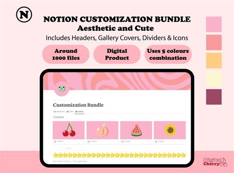 Notion customization