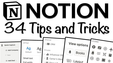 Notion tips