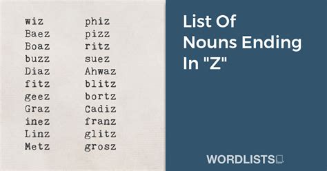 Nouns that end in or