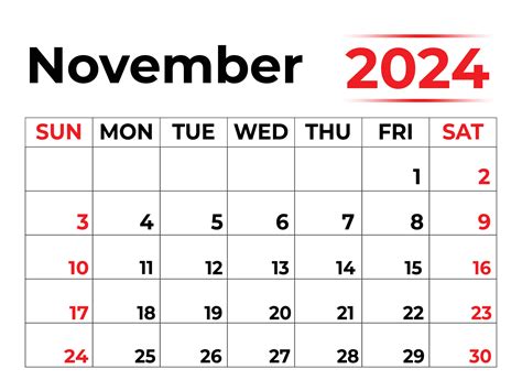 November Calendar Image 1