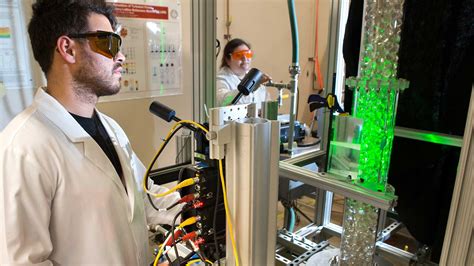 Nuclear Engineer Inspecting a Nuclear Reactor