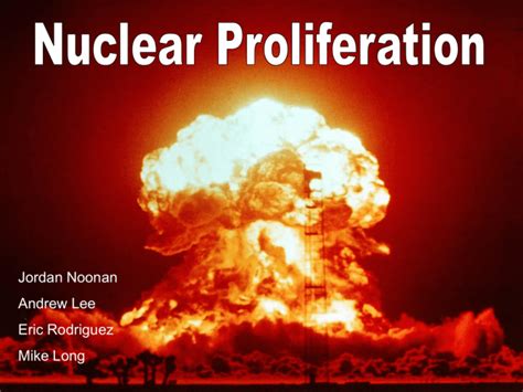 nuclear-proliferation