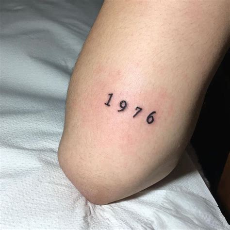 Number Tattoo Ideas for Women