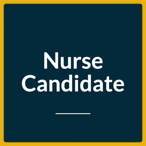 Nurse Candidate Program