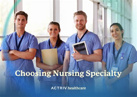 Nursing specialty