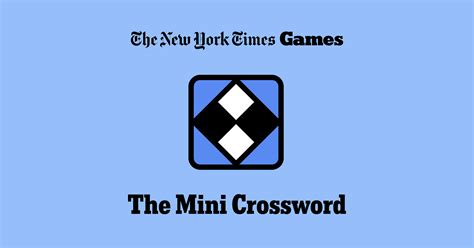 NYT Mini Crossword Image 5