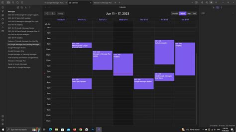 Obsidian Calendar Plugin