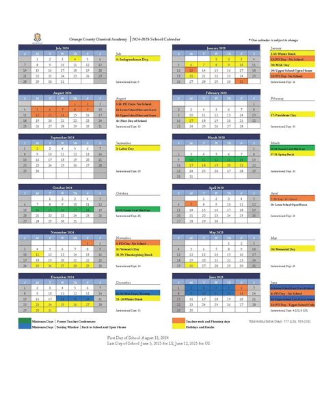 Occ Calendar Scheduling