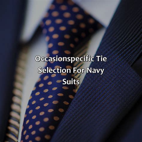 Occasion-specific tie colors