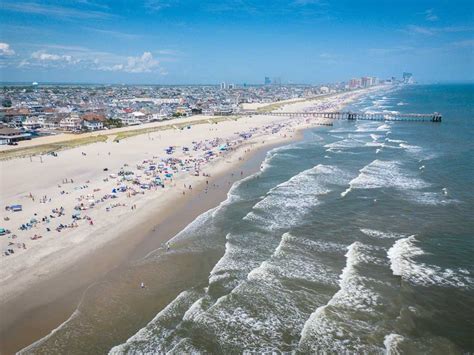 Ocean City NJ Beach Scene