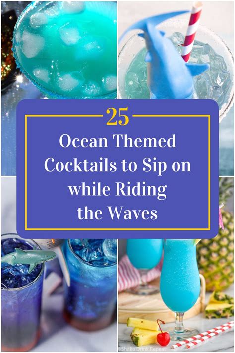 Ocean-Inspired Cocktails