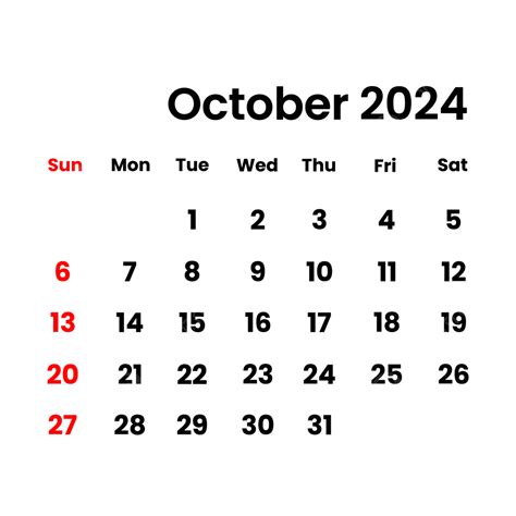 October 2024 Calendar Apps