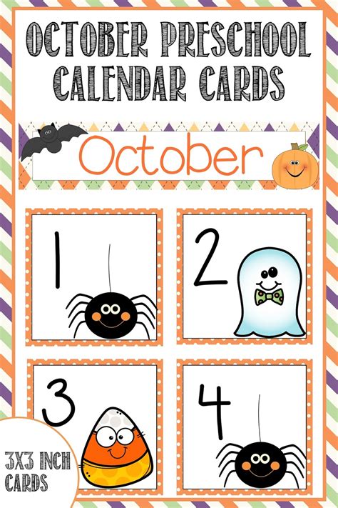 October Calendar Ideas