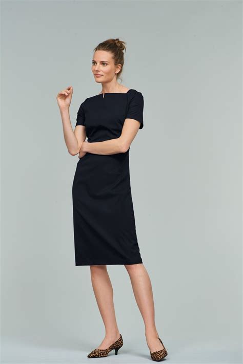 Description of Office Navy Dress