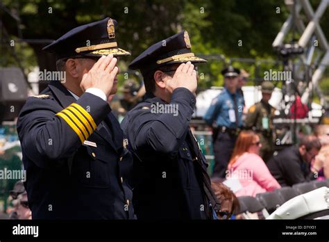 Saluting the Flag