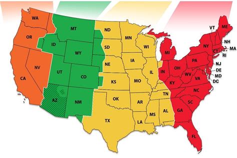 Ohio Business Time Zones