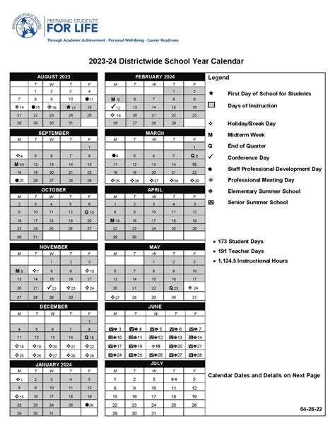 Ohio CPS Calendar Overview