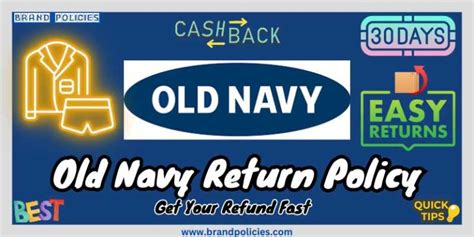 Old Navy Boys Clothing Refund Policy