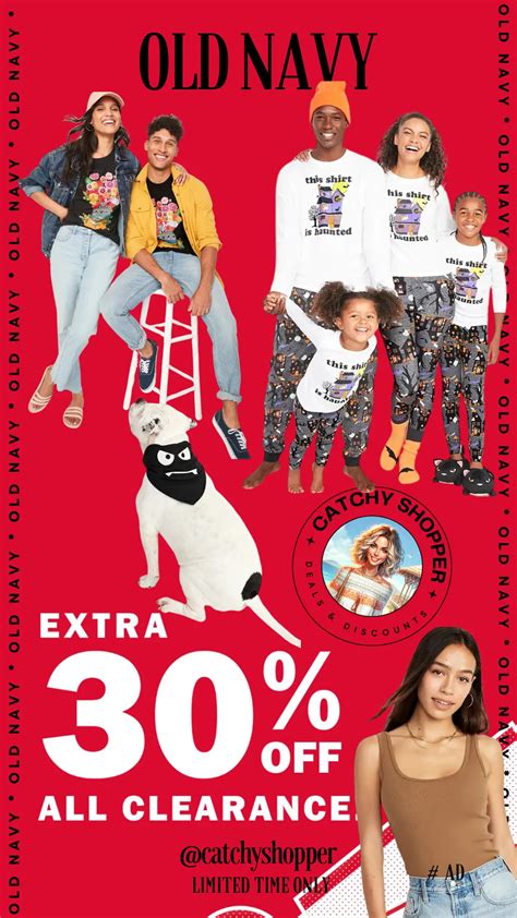 Old Navy Clearance Sale Banner