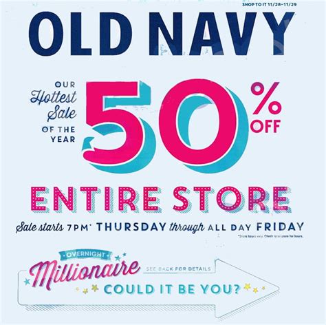 Old Navy Deals and Promotions