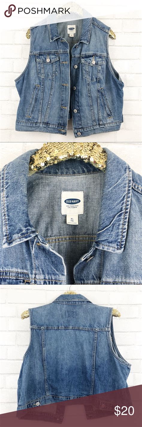 Old Navy Denim Vests