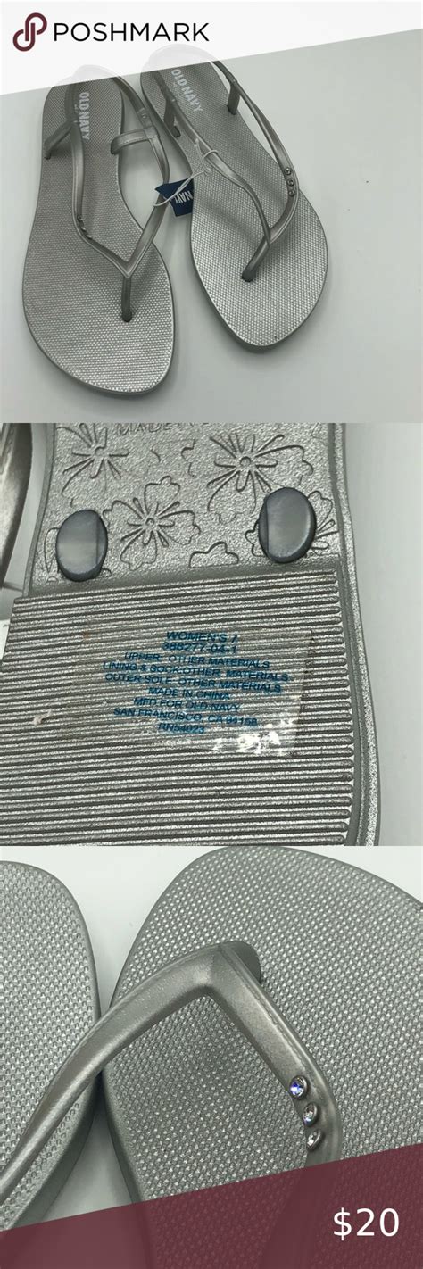 Old Navy Sandals with Rhinestones