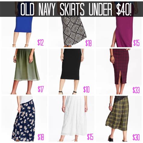 Old Navy Skirt Inspiration