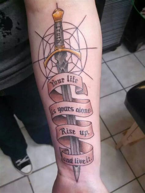 One Truth Tattoo Ideas for Men