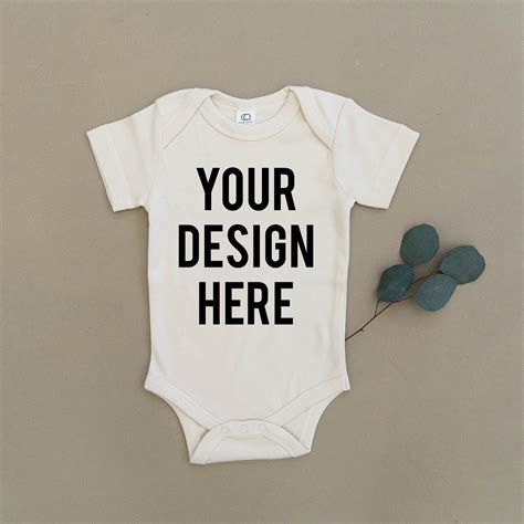 Various designs of onesies