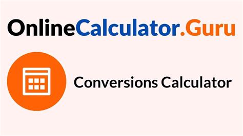 Online Conversion Calculators