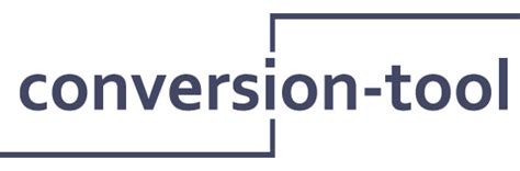 Online conversion tool