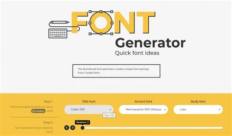 Benefits of Online Font Generator