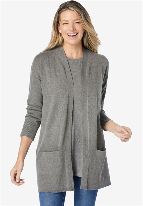 Open-front cardigans